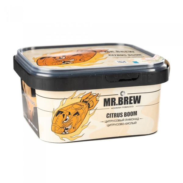 Табак Mr Brew Citrus Boom (Цитрусовый лимонад) 200 гр в Челябинске