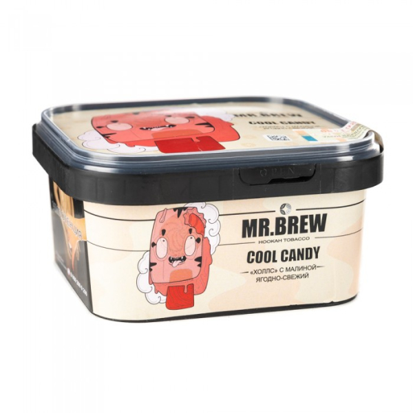 Табак Mr Brew Cool Candy (Малиновый холлс) 200 гр в Челябинске
