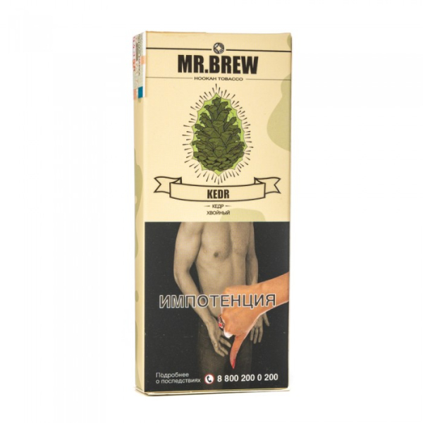 Табак Mr Brew Kedr (Кедровые шишки) 40 гр в Челябинске