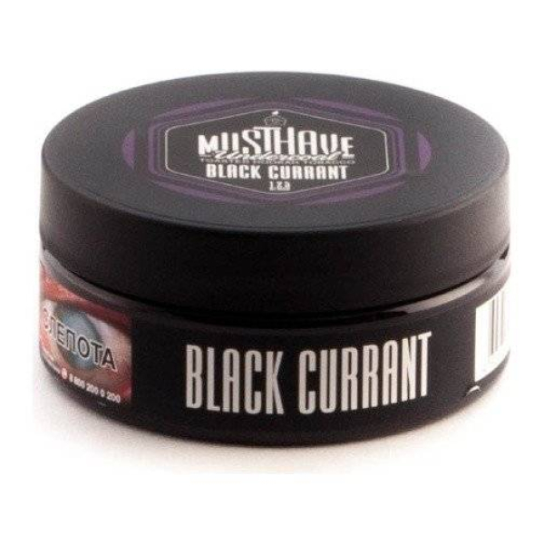 Табак Must Have Black Currant 125 грамм в Челябинске