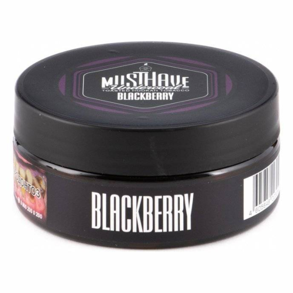 Табак Must Have Blackberry 125 грамм в Челябинске