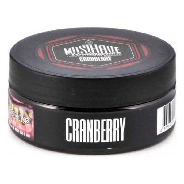Табак Must Have Cranberry 125 грамм в Челябинске