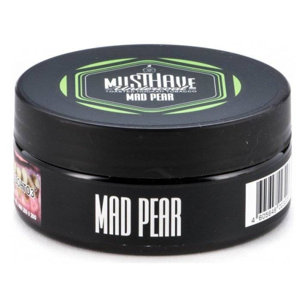 Табак Must Have Mad Pear 125 грамм в Челябинске