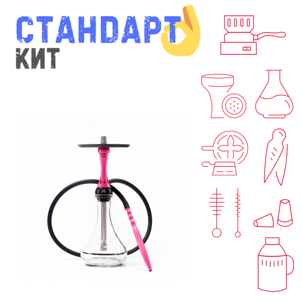 Набор с кальяном  Alpha Hookah X Rose СТАНДАРТ в Челябинске