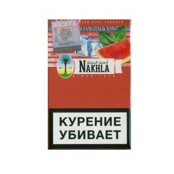 Табак Nakhla New Арбуз с мятой 50 гр в Челябинске