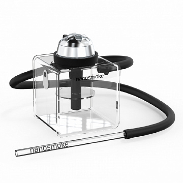 Кальян Nanosmoke box (прозрачный, 23 см) в Челябинске