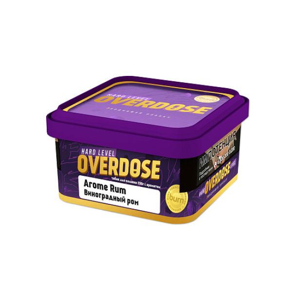 Табак OVERDOSE Aroma Rum 200 гр в Челябинске