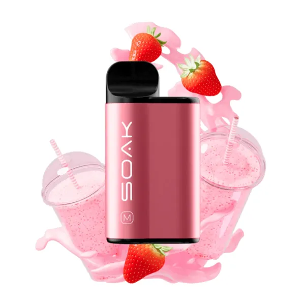 SOAK M Strawberry Cream dream (Клубничный милкшейк), 4000 тяг в Челябинске