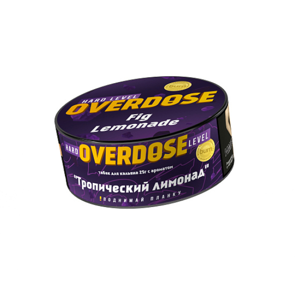 Табак OVERDOSE Fig Lemonade (тропический лимонад) 25 гр в Челябинске