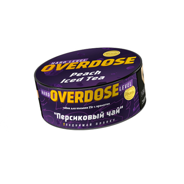 Табак OVERDOSE Peach Iced Tea (персиковый чай) 25 гр в Челябинске