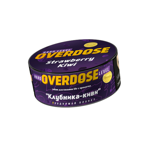 Табак OVERDOSE Strawberry Kiwi (клубника киви) 25 гр в Челябинске
