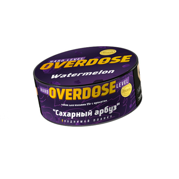 Табак OVERDOSE Watermelon (сахарный арбуз) 25 гр в Челябинске