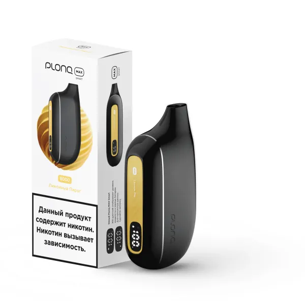 Plonq Max Smart Лимонный Пирог (8000 Затяжек) 20 Мг в Челябинске