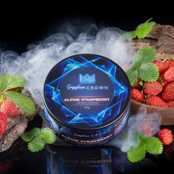 Табак Sapphire Crown Alphin Strawberry (Клубника) 100 гр в Челябинске