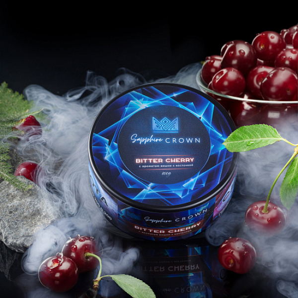 Табак Sapphire Crown Bitter cherry (Вишня) 100 гр в Челябинске
