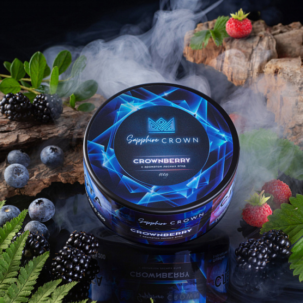 Табак Sapphire Crown Crownberry (Лесные Ягоды) 100 гр в Челябинске