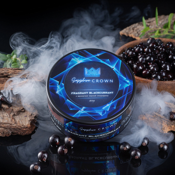 Табак Sapphire Crown Fragrant blackcurrant (Черная смородина) 100 гр в Челябинске