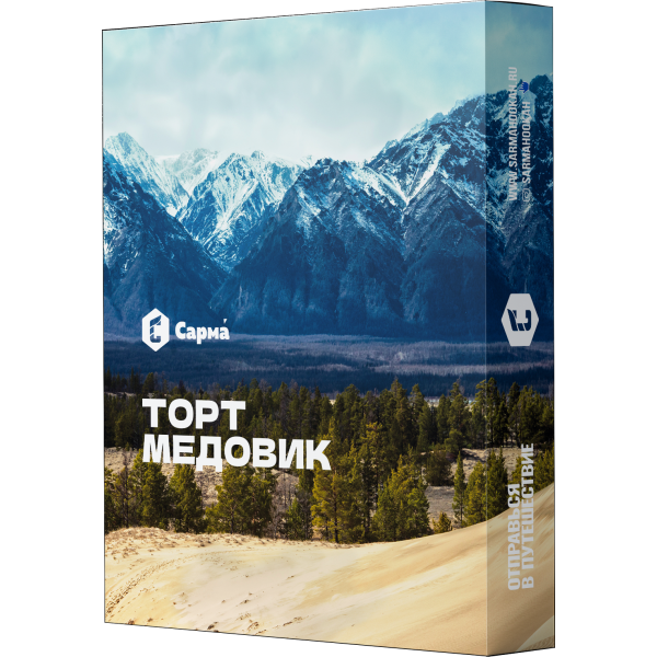 Табак Сарма Торт Медовик 25 гр в Челябинске