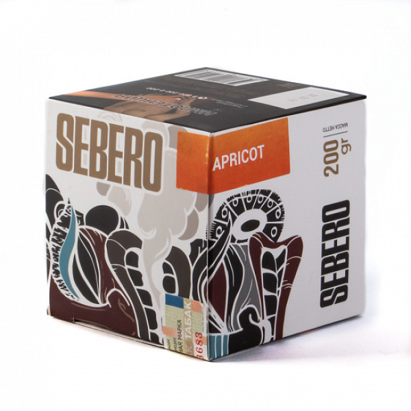 Табак SEBERO APRICOT 200 грамм в Челябинске