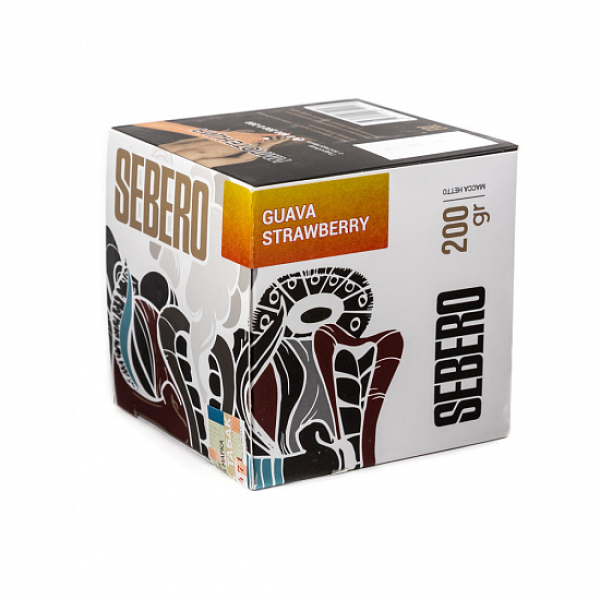 Табак SEBERO GUAVA STRAWBERRY 200 грамм в Челябинске