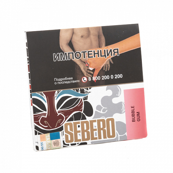 Табак SEBERO BUBBLE GUM 40 грамм в Челябинске