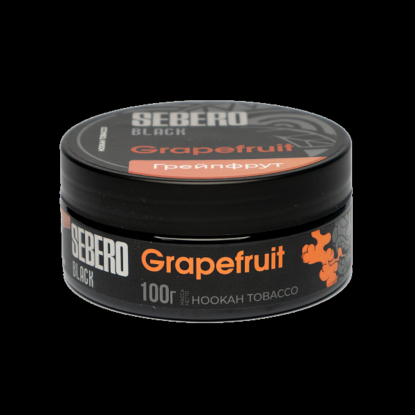 Табак SEBERO BLACK GRAPEFRUIT 100 гр в Челябинске