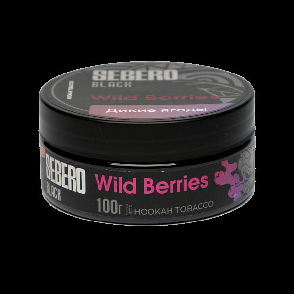 Табак SEBERO BLACK WILD BERRIES 100 гр в Челябинске