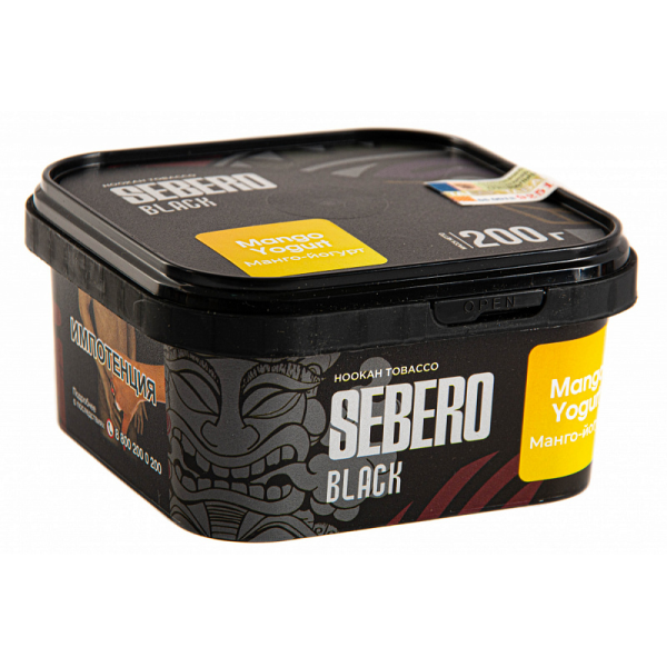 Табак SEBERO BLACK MANGO YOGURT 200 гр в Челябинске