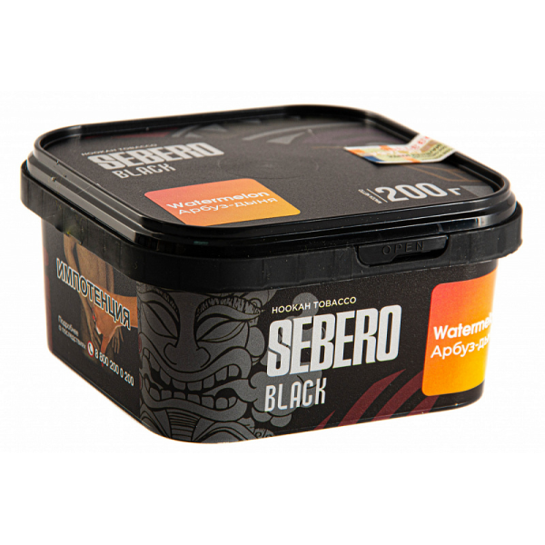 Табак SEBERO BLACK WATERMELON 200 гр в Челябинске