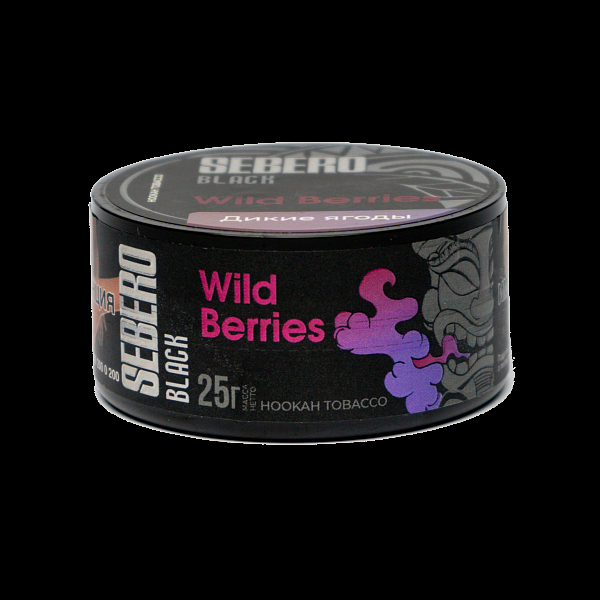 Табак SEBERO BLACK WILD BERRIES 25 гр в Челябинске
