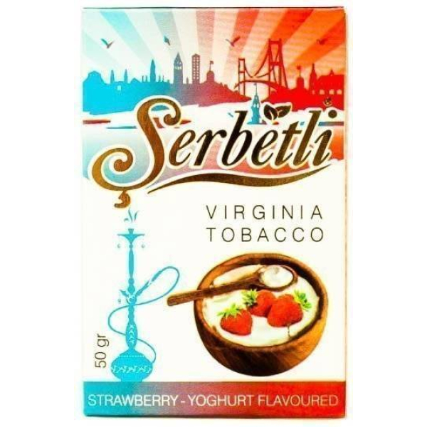 Табак Serbetli Strawberry Yoghurt 50 грамм в Челябинске