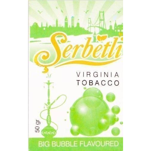 Табак Serbetli Big Bubble 50 грамм в Челябинске