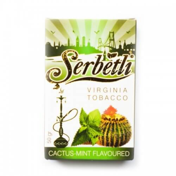 Табак Serbetli Cactus mint 50 грамм в Челябинске