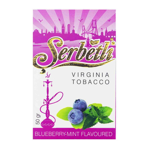 Табак Serbetli Черника с мятой 50 гр в Челябинске