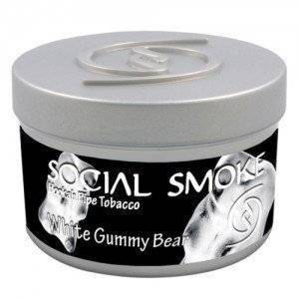 Табак Social Smoke White Gummy Bear 250 грамм в Челябинске