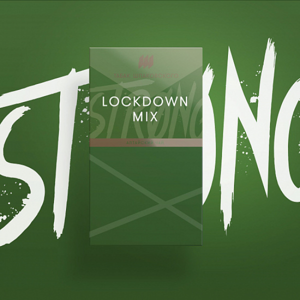 Табак Шпаковского Strong Lockdown mix (Алтайский чай) 40 гр в Челябинске
