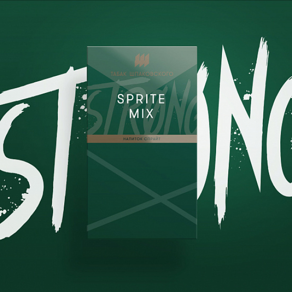 Табак Шпаковского Strong Sprite Mix (Напиток Спрайт) 40 гр в Челябинске