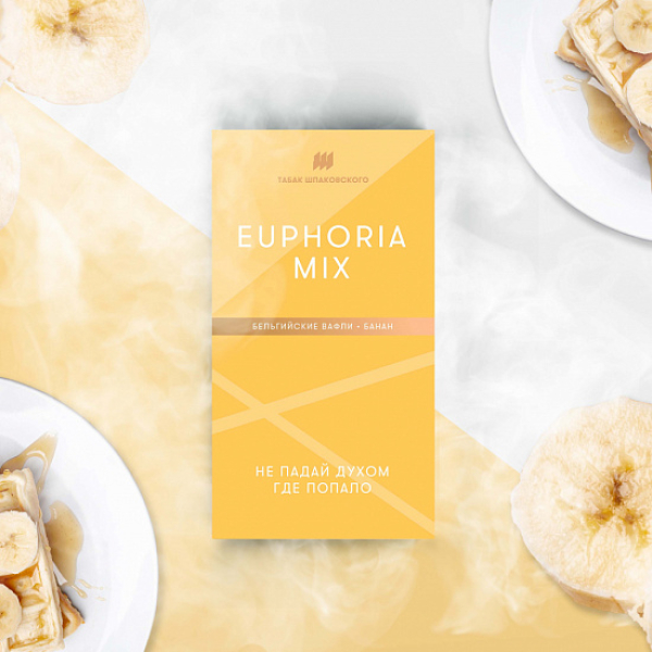 Табак Шпаковского Euphoria (Бельгийские Вафли Банан) 40 грамм в Челябинске