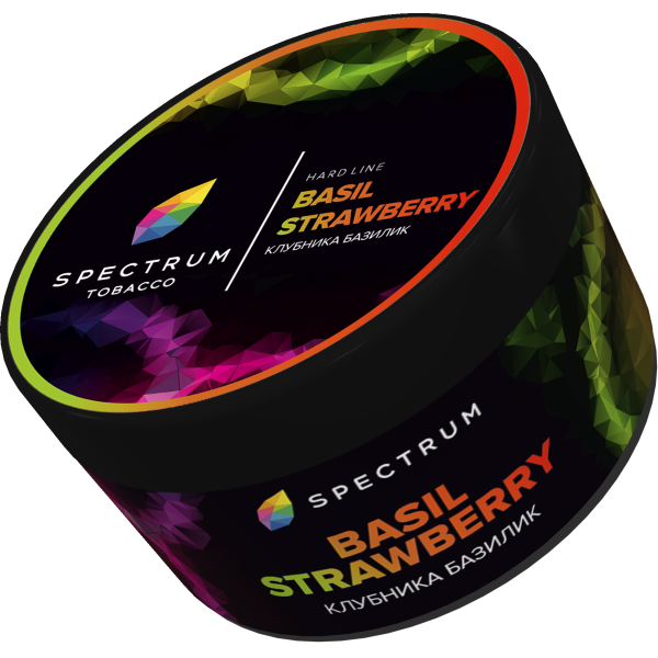 Табак Spectrum Hard BasilStrawberry 200 грамм в Челябинске