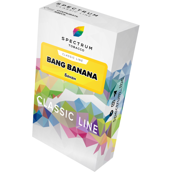 Табак Spectrum Classic bang banana 40 грамм в Челябинске