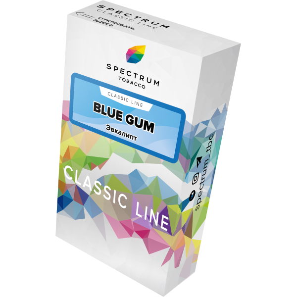 Табак Spectrum Classic blue gum 40 грамм в Челябинске