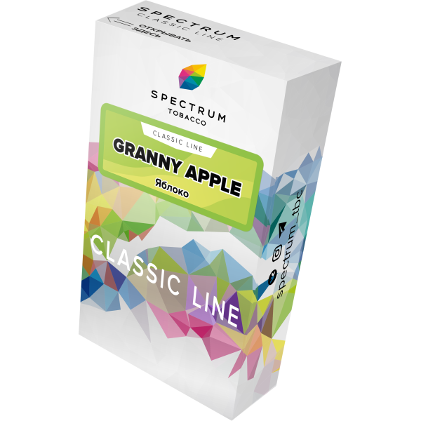 Табак Spectrum Classic granny apple 40 грамм в Челябинске
