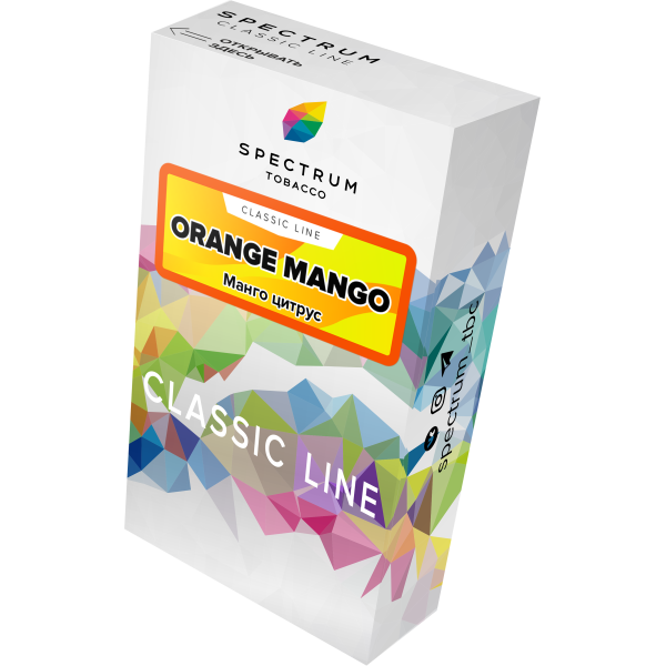 Табак Spectrum Classic orange mango 40 грамм в Челябинске