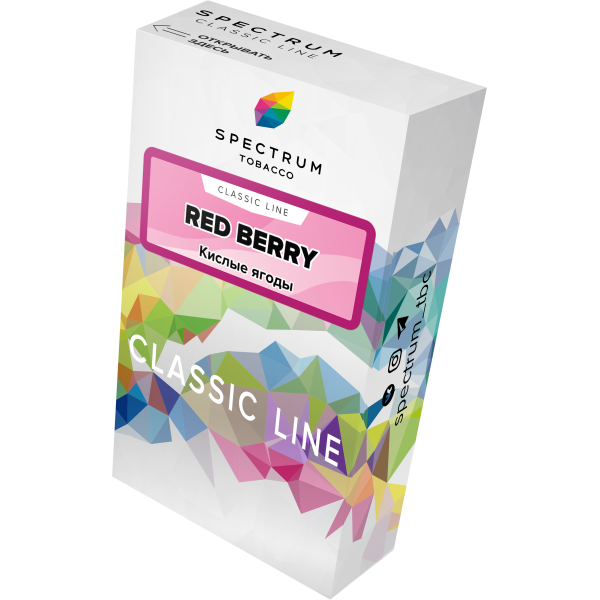 Табак Spectrum Classic red berry 40 грамм в Челябинске