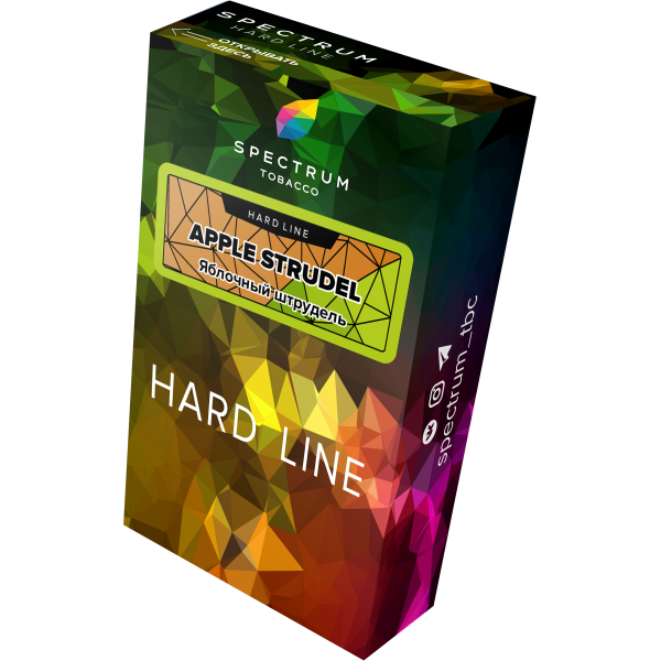 Табак Spectrum Hard apple strudel 40 грамм в Челябинске