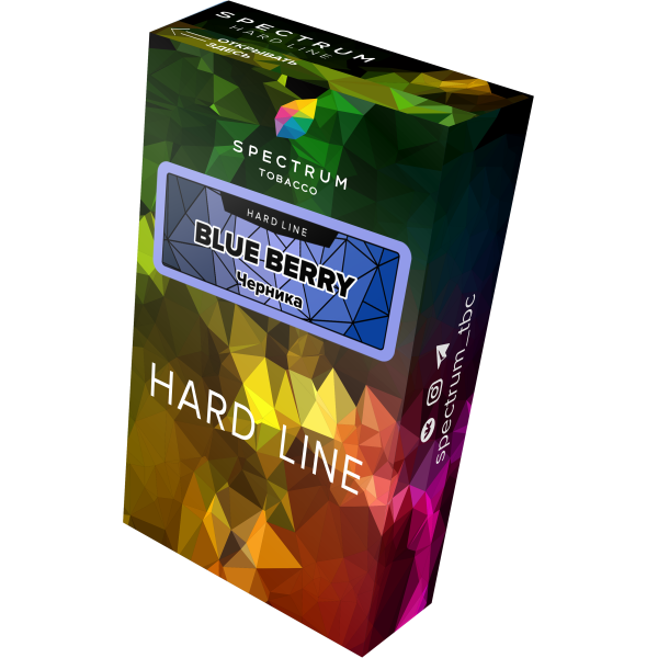 Табак Spectrum Hard blue berry 40 грамм в Челябинске