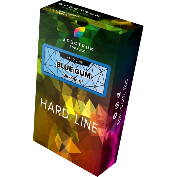 Табак Spectrum Hard blue gum 40 грамм в Челябинске