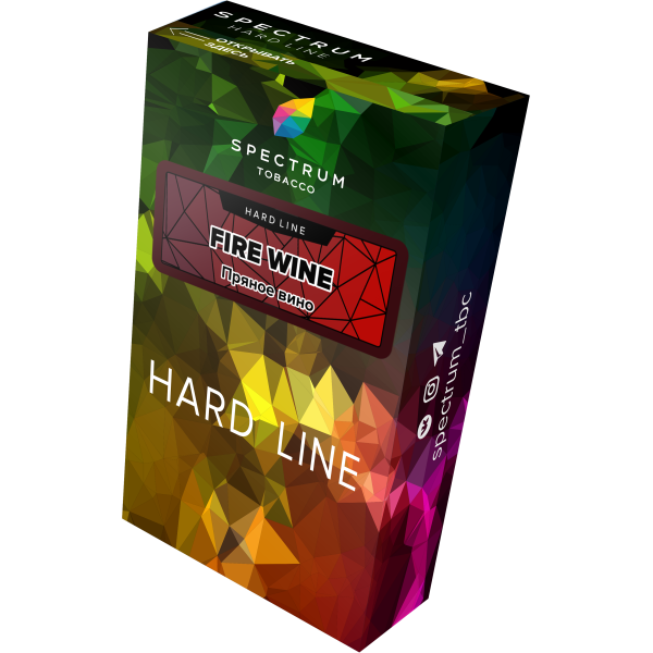 Табак Spectrum Hard fire wine 40 грамм в Челябинске