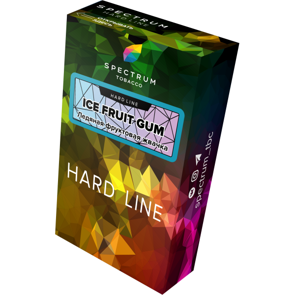 Табак Spectrum Hard ice fruit gum 40 грамм в Челябинске