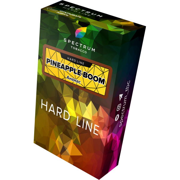 Табак Spectrum Hard pinapple boom 40 грамм в Челябинске